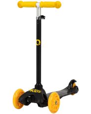 Самокат трехколесный QKIDS Lumis yellow